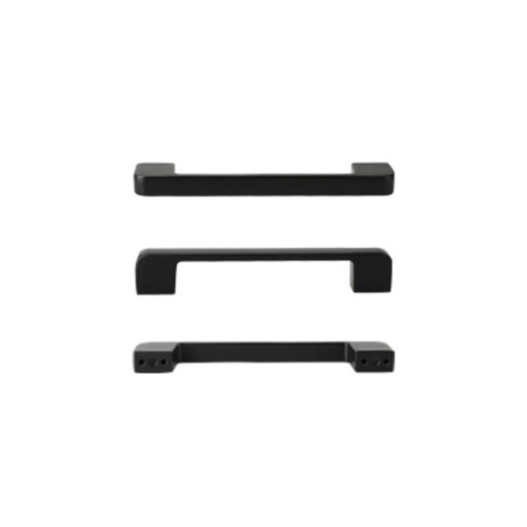 New HOUSUN Black 8 PCS Cabinet Drawer Dresser Pulls 7.9" L 7.6" Center to Center - Picture 8 of 9